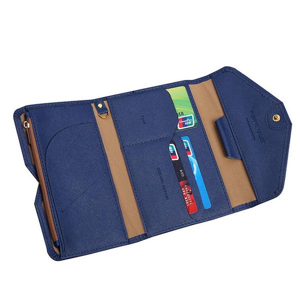 coin purses passport package travel multi - functional three fold holder bag anti demineralized leather surface pu cover, Red;black
coin purses passport package travel multi - functional three fold holder bag anti demineralized leather surface pu cover, Red;black