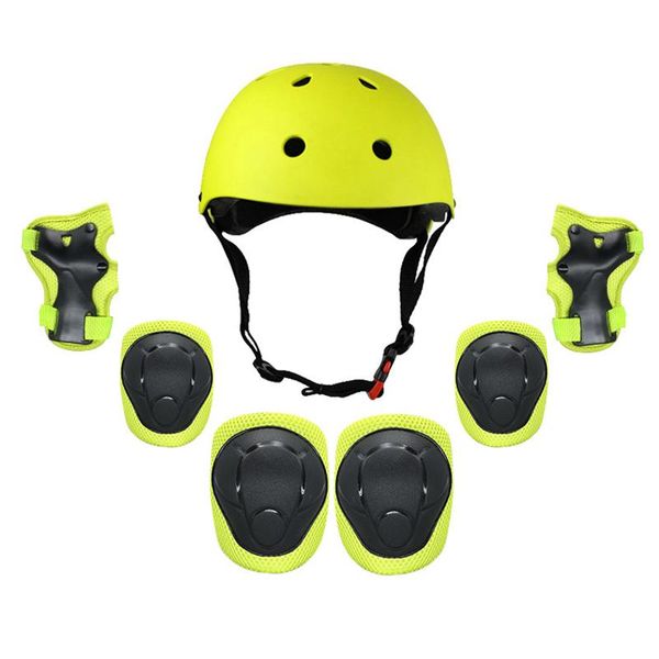 universal 7-pieces protective gear set kids skating knee elbow wrist protection bicycle bikle helmet qw & pads, Black;gray
universal 7-pieces protective gear set kids skating knee elbow wrist protection bicycle bikle helmet qw & pads, Black;gray