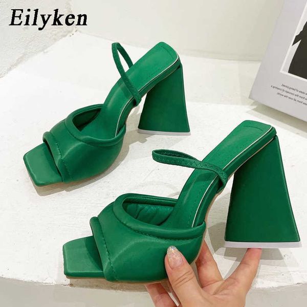2022 classic luxury silk green high heels sandals fashion open toe triangle square heels back strap women dress shoes paris designer, Black
2022 classic luxury silk green high heels sandals fashion open toe triangle square heels back strap women dress shoes paris designer, Black