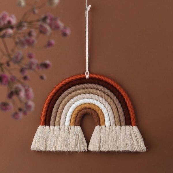 decorative objects & figurines home decoration accessories rainbow handmade weaving ornament nordic simple room wall hanging
decorative objects & figurines home decoration accessories rainbow handmade weaving ornament nordic simple room wall hanging