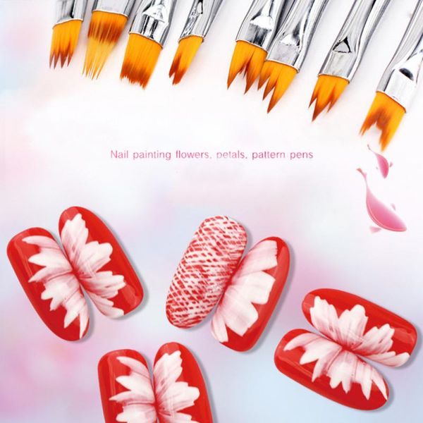 nail brushes 8pcs professional manicure uv gel brush pen transparent acrylic art painting drawing potherapy tools, Yellow
nail brushes 8pcs professional manicure uv gel brush pen transparent acrylic art painting drawing potherapy tools, Yellow