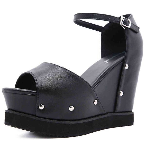 sandals brand gothic lady summer cover heel peep toe shoes platform high heels women design punk sandals, Black
sandals brand gothic lady summer cover heel peep toe shoes platform high heels women design punk sandals, Black