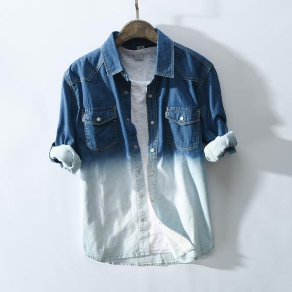 men's casual shirts xxxl denim loose fashion mens cowboy long sleeved jeans men dress shellort spring autumn 4aok, White;black
men's casual shirts xxxl denim loose fashion mens cowboy long sleeved jeans men dress shellort spring autumn 4aok, White;black