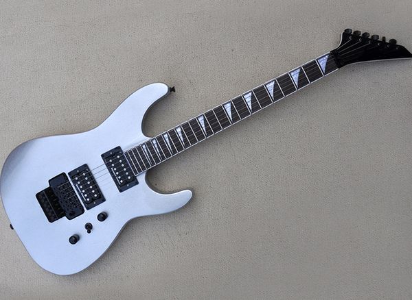 silver electric guitar with humbuckers pickups,floyd rose,rosewood fingerboard,can be customized as request
silver electric guitar with humbuckers pickups,floyd rose,rosewood fingerboard,can be customized as request