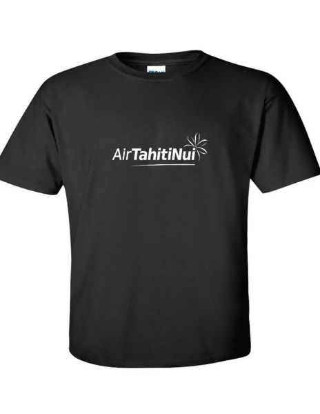 Air Tahiti Nui White Logo Polynesian Airline Aviation Black T-Shirt S-5XL, White;black
Air Tahiti Nui White Logo Polynesian Airline Aviation Black T-Shirt S-5XL, White;black