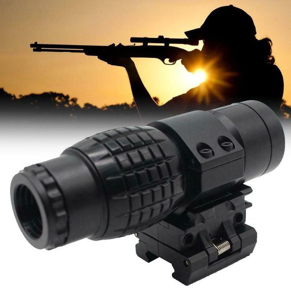outdoor pads 3 times magnifying glass telescope hd holographic sight portable waterproof shockproof for hunting/shooting
outdoor pads 3 times magnifying glass telescope hd holographic sight portable waterproof shockproof for hunting/shooting