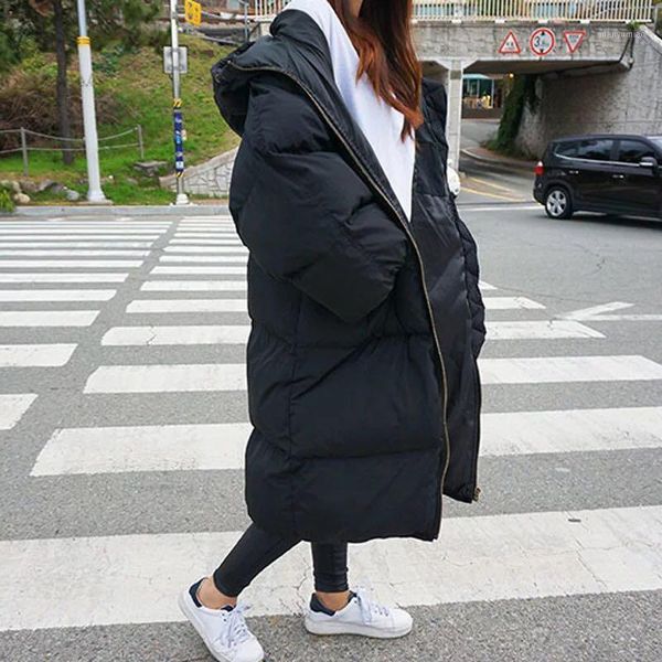 women's down & parkas women parka warm autumn winter jacket thick long cotton coat female loose oversize hooded outerwear, Black
women's down & parkas women parka warm autumn winter jacket thick long cotton coat female loose oversize hooded outerwear, Black