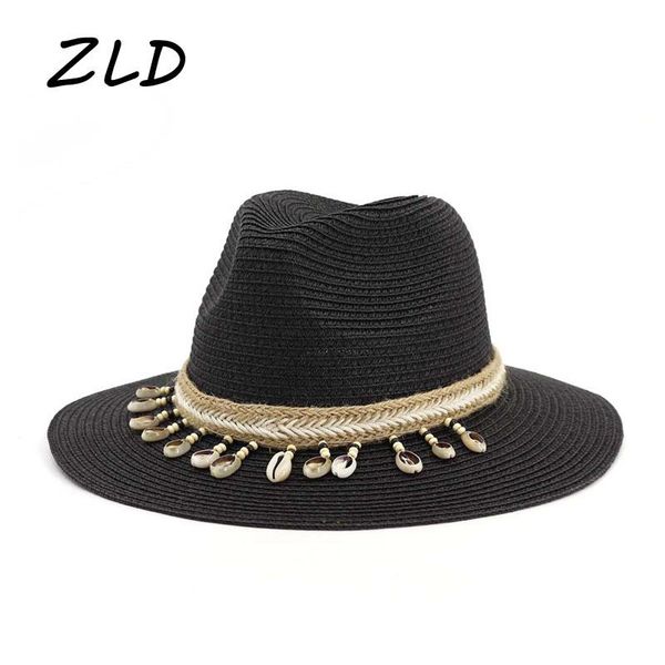 fashing man and woman straw hat jazz beach uv protection cap sun large brim floppy for women summer hats wide, Blue;gray
fashing man and woman straw hat jazz beach uv protection cap sun large brim floppy for women summer hats wide, Blue;gray