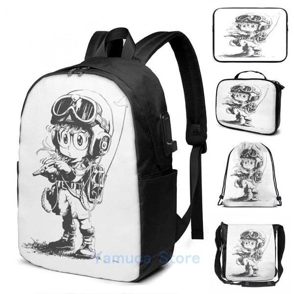 backpack funny graphic print arale usb charge men school bags women bag travel laptop
backpack funny graphic print arale usb charge men school bags women bag travel laptop