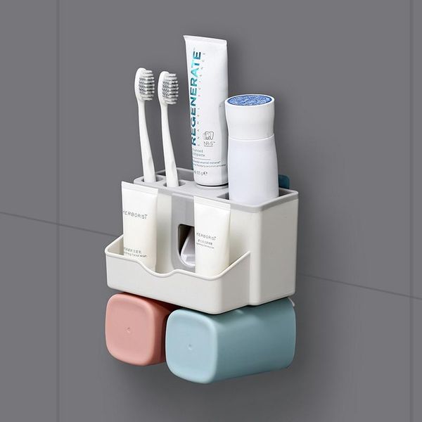 bath accessory set large-capacity couple toothbrush holder wash with squeezed toothpaste wall style storage box dispenser
bath accessory set large-capacity couple toothbrush holder wash with squeezed toothpaste wall style storage box dispenser