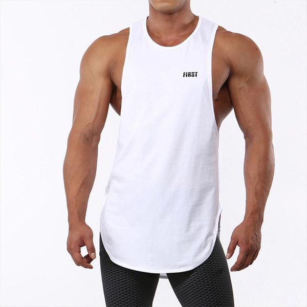 bodybuilding tank gym workout fitness cotton sleeveless shirt running clothes summer casual vest stringer singlet, White;black
bodybuilding tank gym workout fitness cotton sleeveless shirt running clothes summer casual vest stringer singlet, White;black