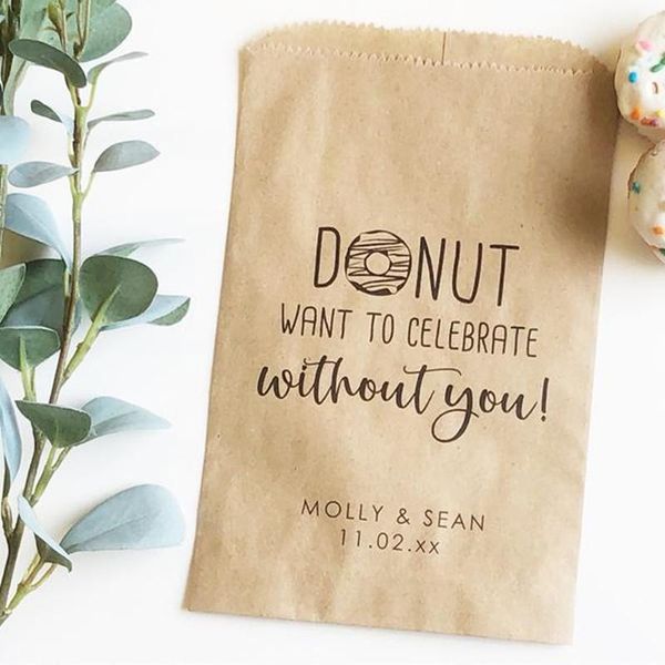gift wrap customdonut favor bags - wedding doughnut treat bridal shower favors bakery 
gift wrap customdonut favor bags - wedding doughnut treat bridal shower favors bakery