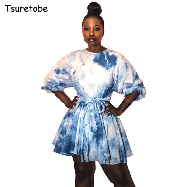 casual dresses tsuretobe fashion tie dye print pleated dress women long sleeve mini o-neck party sashes mujer vestidos femal, Black;gray
casual dresses tsuretobe fashion tie dye print pleated dress women long sleeve mini o-neck party sashes mujer vestidos femal, Black;gray
