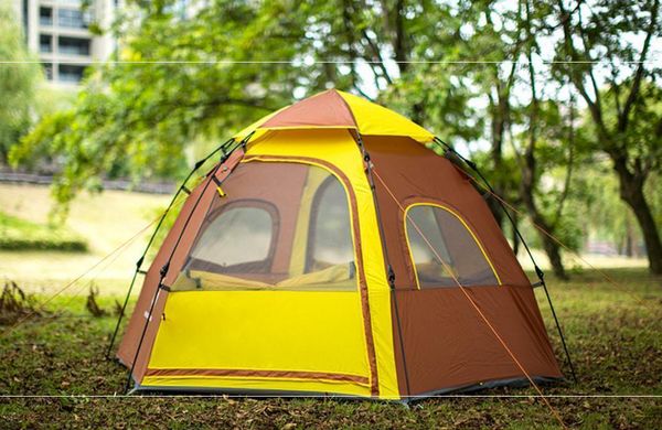 tents and shelters 5-6 person 245*245*145cm hexagonal large camping tent garden singer layer two doors outdoor quick throw
tents and shelters 5-6 person 245*245*145cm hexagonal large camping tent garden singer layer two doors outdoor quick throw