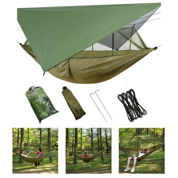 tents and shelters portable camping hammock with mosquito net&hammock canopy high strength parachute fabric hanging bed hunting sleeping
tents and shelters portable camping hammock with mosquito net&hammock canopy high strength parachute fabric hanging bed hunting sleeping