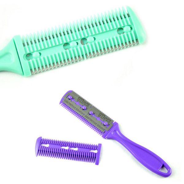 hair brushes 2pcs magic blade comb hairdressing tool kit double-sided knife scissors cut styling barber scissor razor, Silver
hair brushes 2pcs magic blade comb hairdressing tool kit double-sided knife scissors cut styling barber scissor razor, Silver