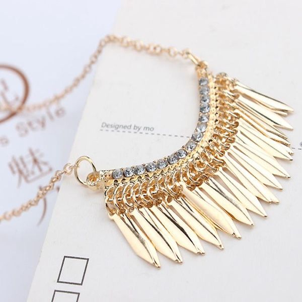 pendant necklaces fashion jewelry yellow gold filled womens tassel short necklace chain clavicle, Silver
pendant necklaces fashion jewelry yellow gold filled womens tassel short necklace chain clavicle, Silver