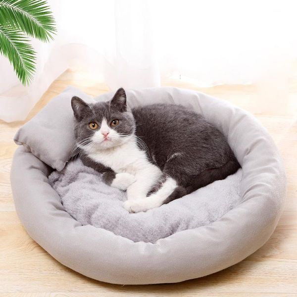 cat beds & furniture round pet dog puppy fleece warm bed house plush cozy nest mat pad portable sleeping with pillow cushion
cat beds & furniture round pet dog puppy fleece warm bed house plush cozy nest mat pad portable sleeping with pillow cushion