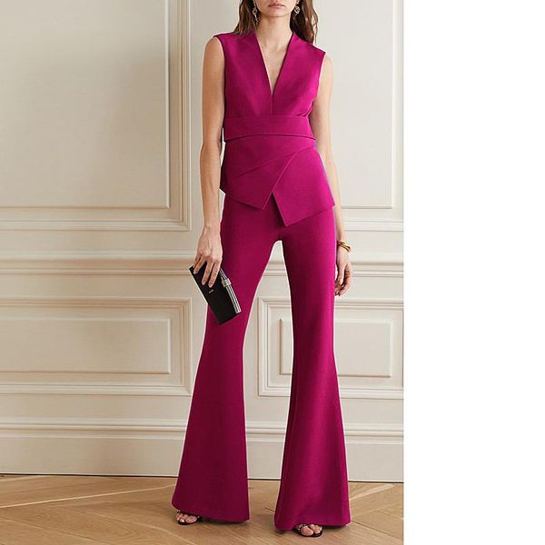 women's jumpsuits & rompers summer fashion party office casual v-neck gentlewoman vintage trousers waistcoat, Black;white
women's jumpsuits & rompers summer fashion party office casual v-neck gentlewoman vintage trousers waistcoat, Black;white