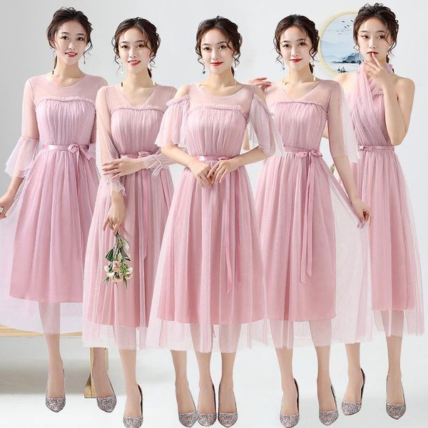 bridesmaid dress dresses plus size red mid-length 2021 wedding party rom80212, White;pink
bridesmaid dress dresses plus size red mid-length 2021 wedding party rom80212, White;pink