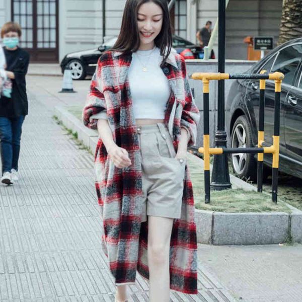 jackets autumn style chess printing pocket sleeve single mid-length woman's jacket quality women's clothing, Black;brown
jackets autumn style chess printing pocket sleeve single mid-length woman's jacket quality women's clothing, Black;brown