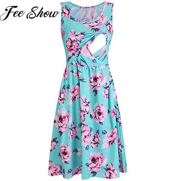 maternity sundress summer midi nursing dress pregnancy breast feeding clothes floral tunic women pregnant breastfeeding dresses, White
maternity sundress summer midi nursing dress pregnancy breast feeding clothes floral tunic women pregnant breastfeeding dresses, White