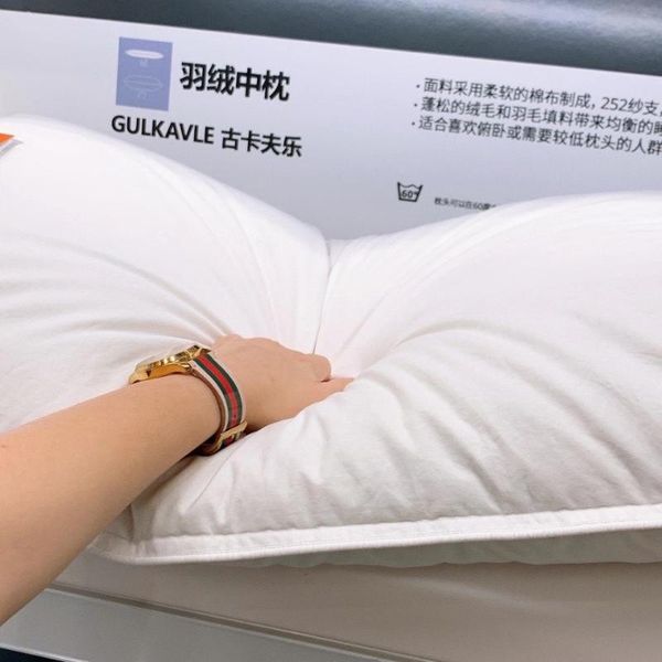 pillow 50x80cm inner white body cushion pad down sleep