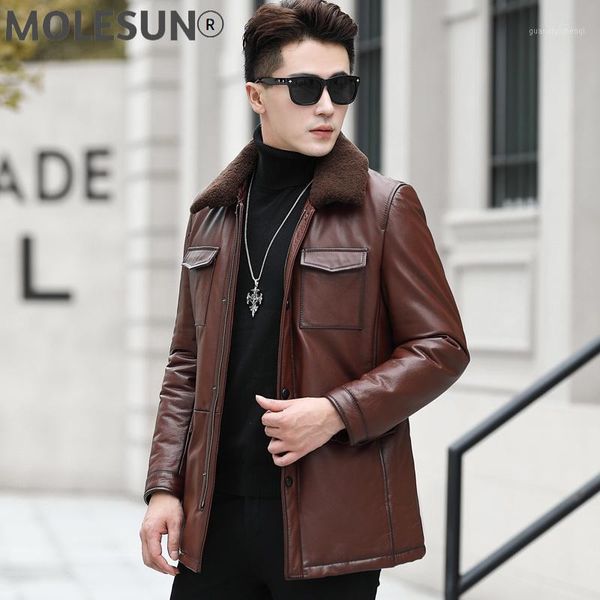 men's leather & faux akoosun genuine cowhide jacket men clothing 90% white duck down winter coat mens real wool collar clothes lxr761, Black
men's leather & faux akoosun genuine cowhide jacket men clothing 90% white duck down winter coat mens real wool collar clothes lxr761, Black