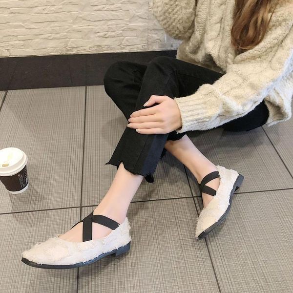 dress shoes mary jane single 2021 square head mori retro shallow mouth women ballet shoe casual ladies work, Black
dress shoes mary jane single 2021 square head mori retro shallow mouth women ballet shoe casual ladies work, Black
