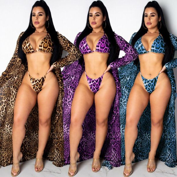 women's swimwear women leopard bikini set push-up padded long sleeve cover up bathing suit beachwear swimming, White;black
women's swimwear women leopard bikini set push-up padded long sleeve cover up bathing suit beachwear swimming, White;black