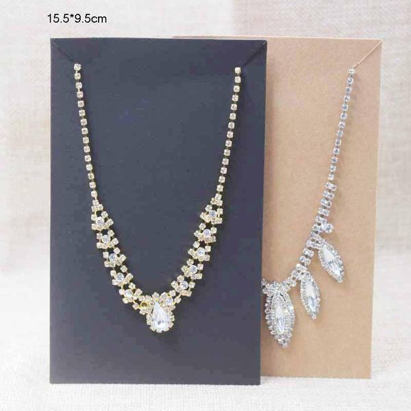 gift wrap 2021 zerong large costume necklace display card big jewelry package show black /kraft color 100pcs per lot 15.5*9.5cm
gift wrap 2021 zerong large costume necklace display card big jewelry package show black /kraft color 100pcs per lot 15.5*9.5cm