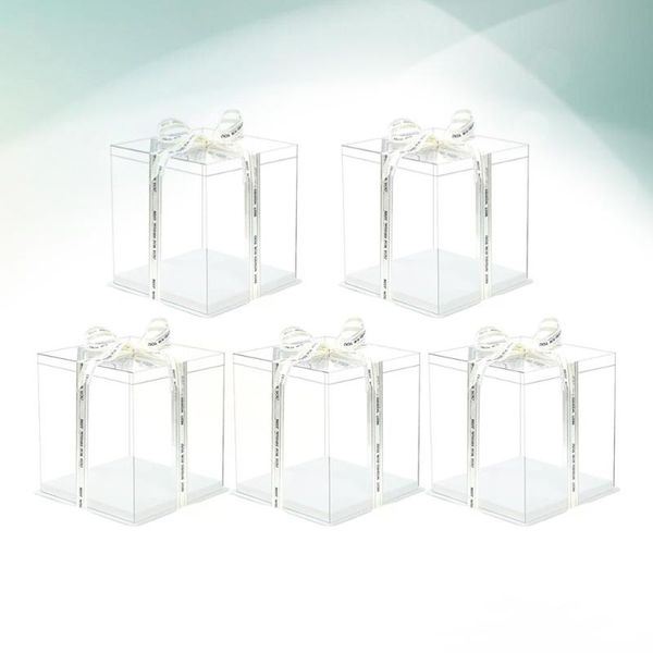 gift wrap 5pcs transparent birthday cake box packaging boxes organizer case for home dessert shop (single layer,without
gift wrap 5pcs transparent birthday cake box packaging boxes organizer case for home dessert shop (single layer,without
