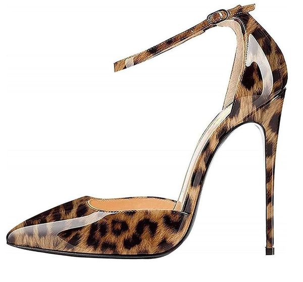 pumps high heels sandals women pointed toe leopard lady shoe thin heel single shoes ankle strap fashion sandalias femininas dress, Black
pumps high heels sandals women pointed toe leopard lady shoe thin heel single shoes ankle strap fashion sandalias femininas dress, Black