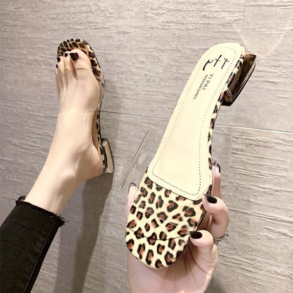 square heel female shoes transparent slippers luxury slides med low block 2021 summer designer leopard hoof heels pu rom, Black
square heel female shoes transparent slippers luxury slides med low block 2021 summer designer leopard hoof heels pu rom, Black