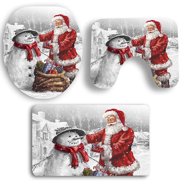 toilet seat covers 3pcs/lot christmas decoration santa claus bathroom mat & cover lid stickers xmas home decor
toilet seat covers 3pcs/lot christmas decoration santa claus bathroom mat & cover lid stickers xmas home decor