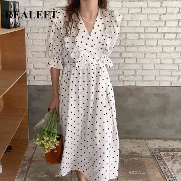 summer vintage polks dots women's long dress ruffles sleeve patchwork cross v-neck beach female a-line 210428, Black;gray
summer vintage polks dots women's long dress ruffles sleeve patchwork cross v-neck beach female a-line 210428, Black;gray