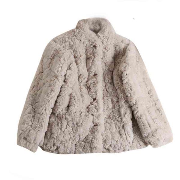 2021 imitation rabbit hair fashion ladies' plush coat women's winter short thickened apricot top, Black;brown
2021 imitation rabbit hair fashion ladies' plush coat women's winter short thickened apricot top, Black;brown