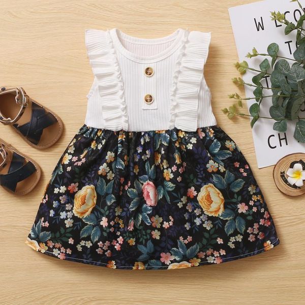 summer casual princess baby girl dress born floral sleeveless toddler girls ruffle button mini dresses 2021 girl's, Red;yellow
summer casual princess baby girl dress born floral sleeveless toddler girls ruffle button mini dresses 2021 girl's, Red;yellow