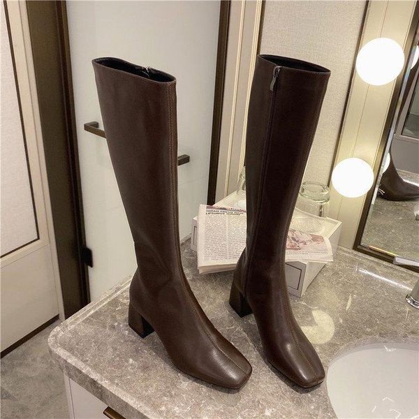 boots med heel female shoes winter footwear zipper luxury designer boots-women ladies 2021 rubber autumn fashion over-the-knee s, Black
boots med heel female shoes winter footwear zipper luxury designer boots-women ladies 2021 rubber autumn fashion over-the-knee s, Black