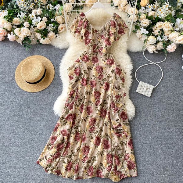casual dresses women's singrain dressed with ruffles, jagged, low-cut v, urban fashions, boho style, floral vacations, beach, summer vj, Black;gray
casual dresses women's singrain dressed with ruffles, jagged, low-cut v, urban fashions, boho style, floral vacations, beach, summer vj, Black;gray
