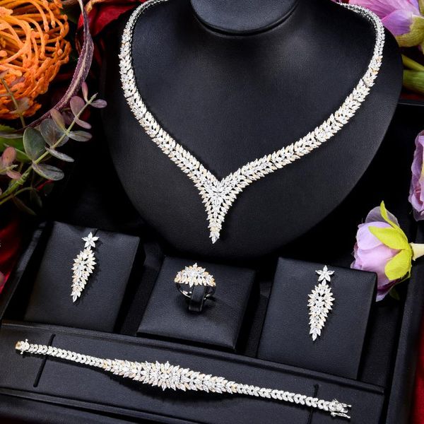 earrings & necklace missvikki luxury africa charm cz 4pcs bracelet ring for women party zircon lady bridal wedding jewelry sets, Silver
earrings & necklace missvikki luxury africa charm cz 4pcs bracelet ring for women party zircon lady bridal wedding jewelry sets, Silver