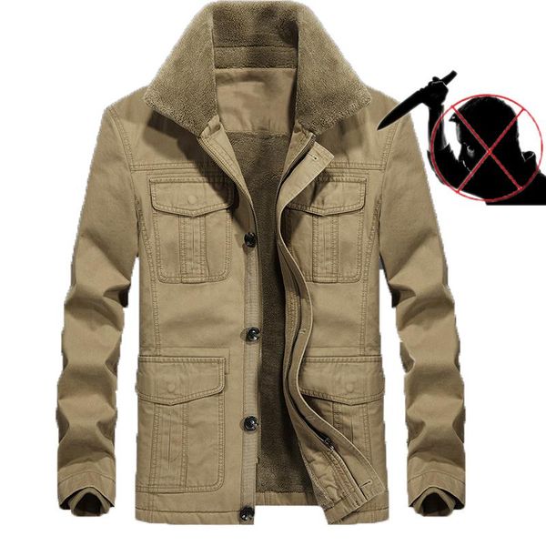 men's jackets self defense anti cut clothing stab knife resistant attack jacket protection civil use proof overcoat, Black;brown
men's jackets self defense anti cut clothing stab knife resistant attack jacket protection civil use proof overcoat, Black;brown