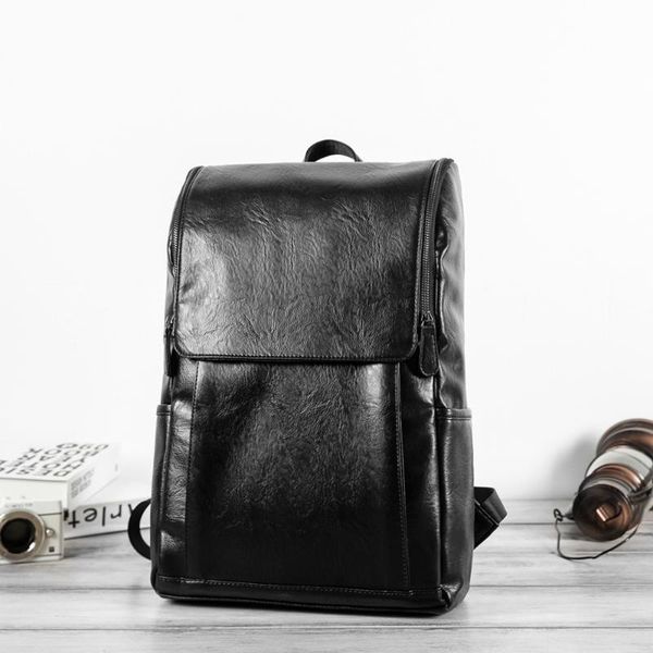 fashion men leather backpack for teenager luxury designer pu backpacks male travel
fashion men leather backpack for teenager luxury designer pu backpacks male travel