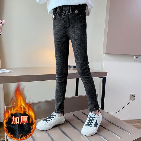 jeans children for girls autumn winter thick warm fleece denim pants teen kids fashion buttons trousers stretch, Blue
jeans children for girls autumn winter thick warm fleece denim pants teen kids fashion buttons trousers stretch, Blue