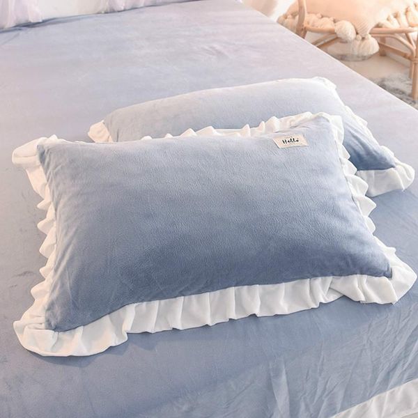 pillow case cilected pure color lotus leaf lace coral velvet pillowcase 48x74cm 2pcs ins wind cute soft and comfortable cover decor
pillow case cilected pure color lotus leaf lace coral velvet pillowcase 48x74cm 2pcs ins wind cute soft and comfortable cover decor