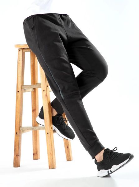 running pants slim cut fasion sports for men performance zip pocket gym training trousers, Black;blue
running pants slim cut fasion sports for men performance zip pocket gym training trousers, Black;blue