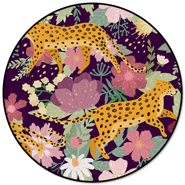 carpets creative rugs for children rooms leopard on colored flowers pattern round carpet rug home living room bedroom
carpets creative rugs for children rooms leopard on colored flowers pattern round carpet rug home living room bedroom