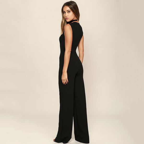 lossky summer long jumpsuits high waist women square collar sleeveless trousers pants romper jumpsuit offical lady slim jumpsuit, Black;white
lossky summer long jumpsuits high waist women square collar sleeveless trousers pants romper jumpsuit offical lady slim jumpsuit, Black;white