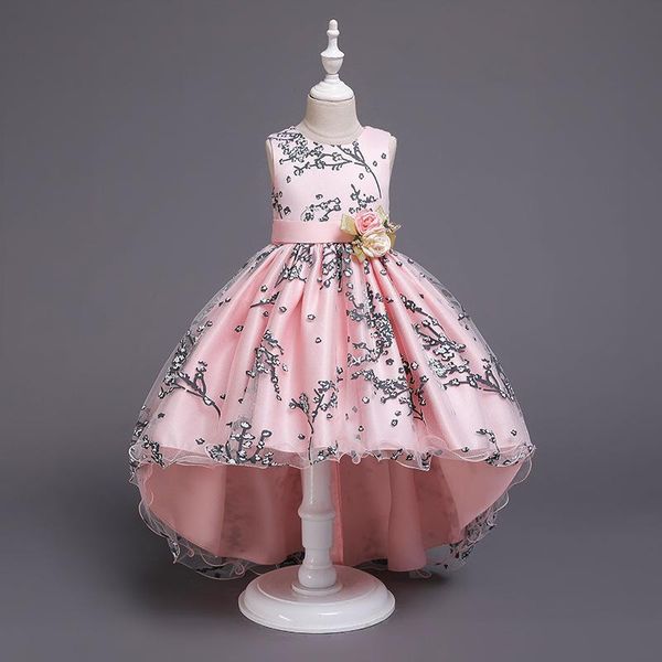 girl's dresses flower girls appliques lace tulle bow sleeveless embroidery ball gown o-neck knee-length kids party princess skirt f112, Red;yellow
girl's dresses flower girls appliques lace tulle bow sleeveless embroidery ball gown o-neck knee-length kids party princess skirt f112, Red;yellow