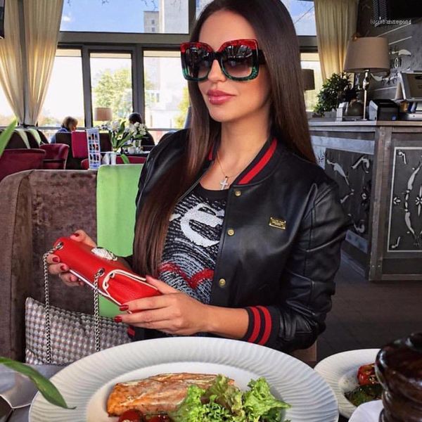 sunglasses 2022 arrival brand designer women square luxury oversize unique clear female sun glasses big uv4001, White;black
sunglasses 2022 arrival brand designer women square luxury oversize unique clear female sun glasses big uv4001, White;black